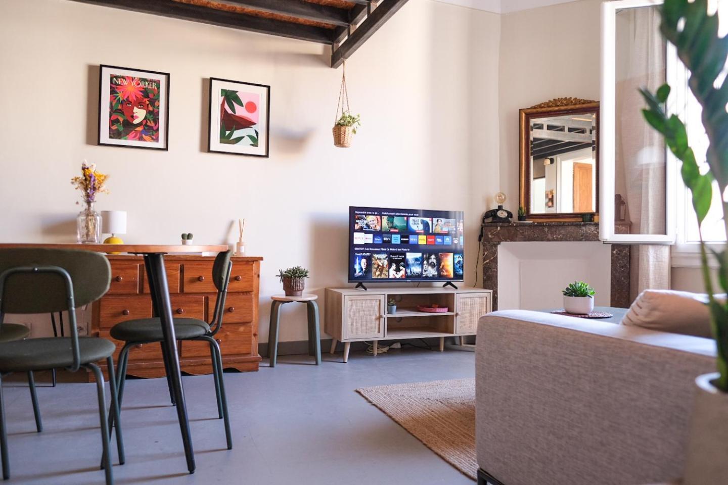 Cosy T3 Style Loft Proche Gare St Roch Lägenhet Montpellier Exteriör bild